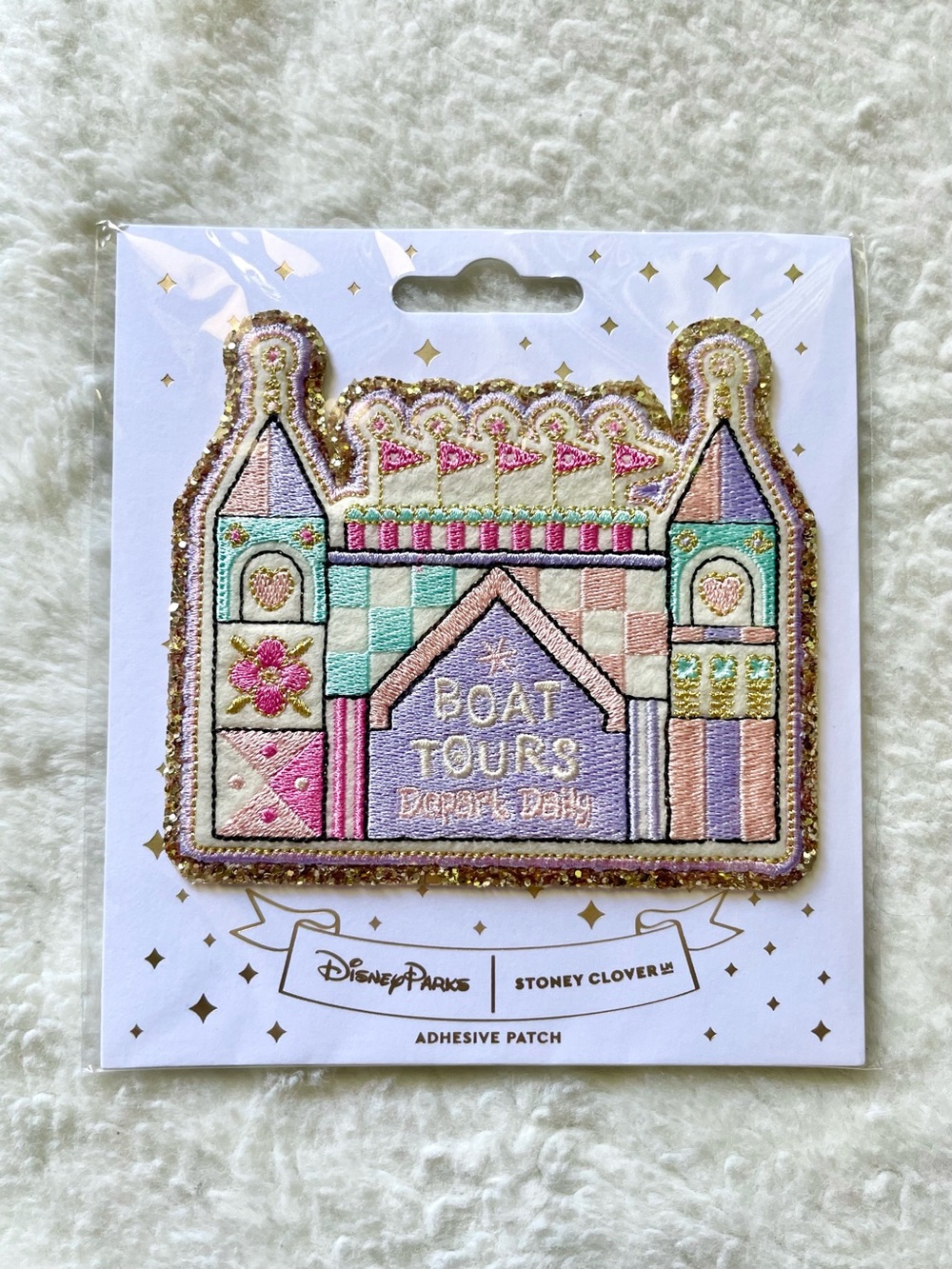 Disney Parks x Stoney Clover It’s A Small World Boat Tours Adhesive Patch